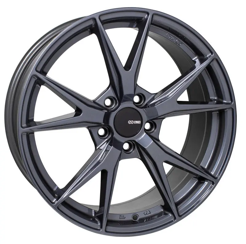 Enkei Phoenix 18x8 45mm Offset 5x112 Blue Gunmetal Wheel