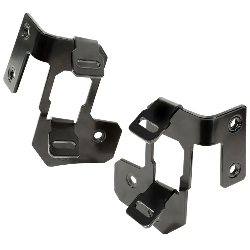 Rugged Ridge 07-18 Jeep Wrangler JK Semi-Gloss Black Pillar Light Mount