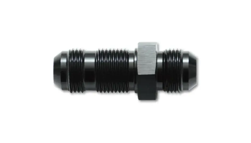 Vibrant -20AN Flare Straight Bulkhead Adapter Aluminum Heavy Duty Fuel System Fitting