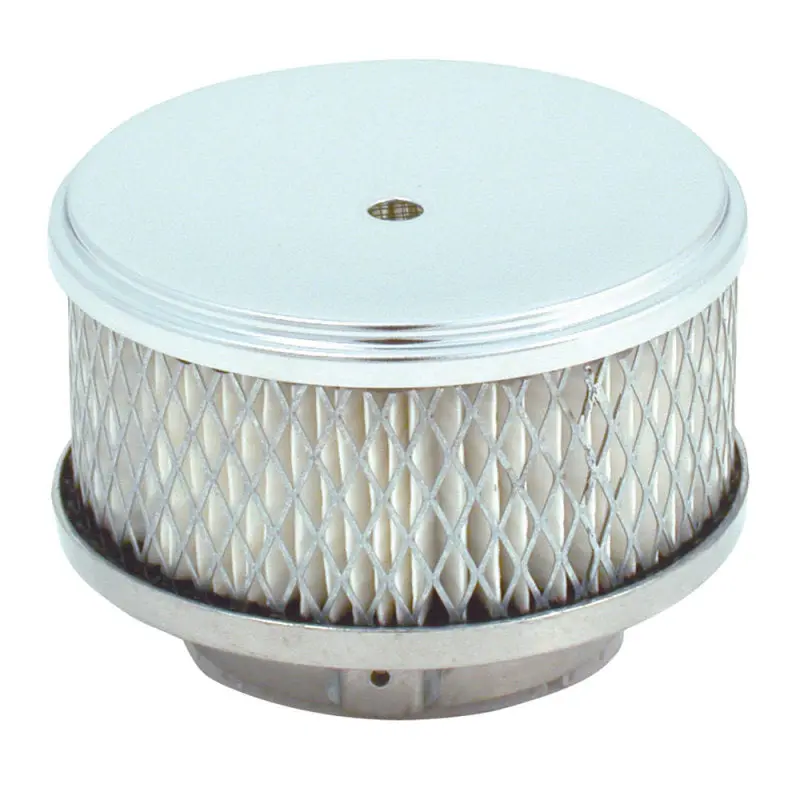 Spectre Chrome Air Cleaner 4in x 2in Paper Filter