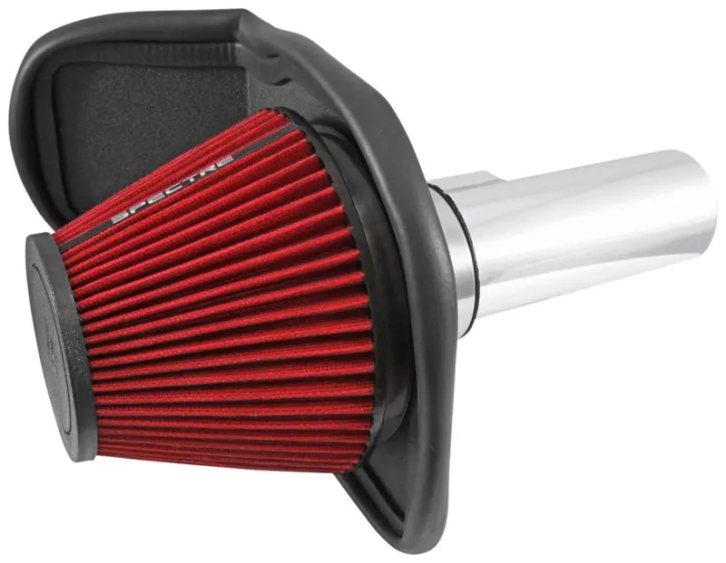 Spectre Polished Air Intake Kit Red Filter 2011-2015 Chevy Cruze 1.4L