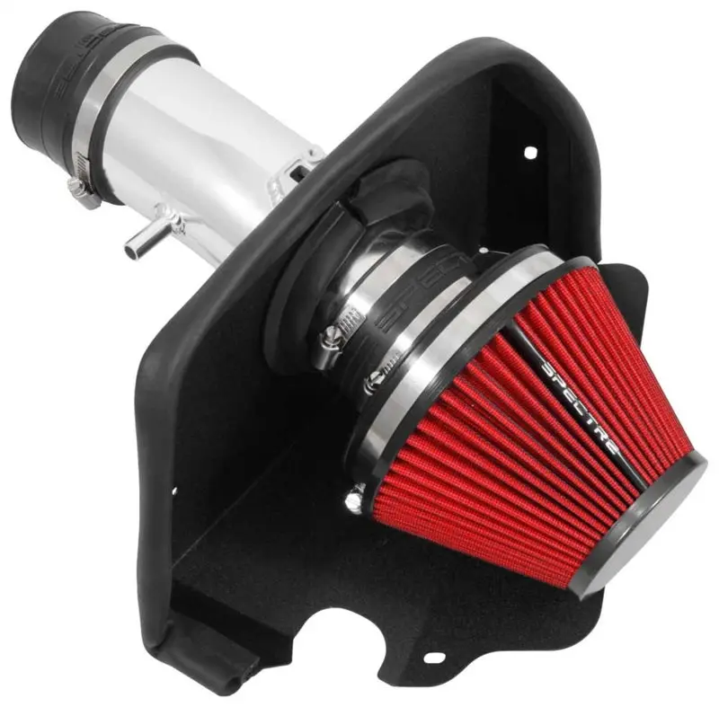 Spectre Polished Air Intake Kit Red Filter 2009-2017 Nissan Maxima 3.5L V6