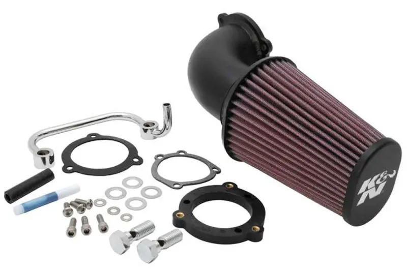K&N 0-14 Harley Sportster 833/1200CC Performance Intake Kit High Flow Air Filter K&N Engineering