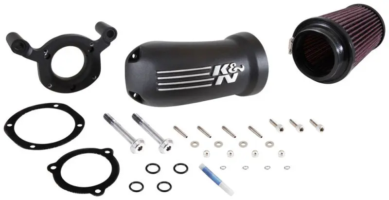 K&N 08-17 Harley Davidson Touring Models Performance Air Intake System K&N Engineering