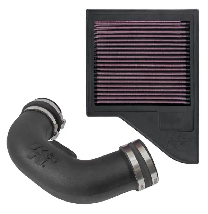 K&N 11-14 Ford Mustang GT 5.0L V8 High Performance Air Intake System K&N Engineering