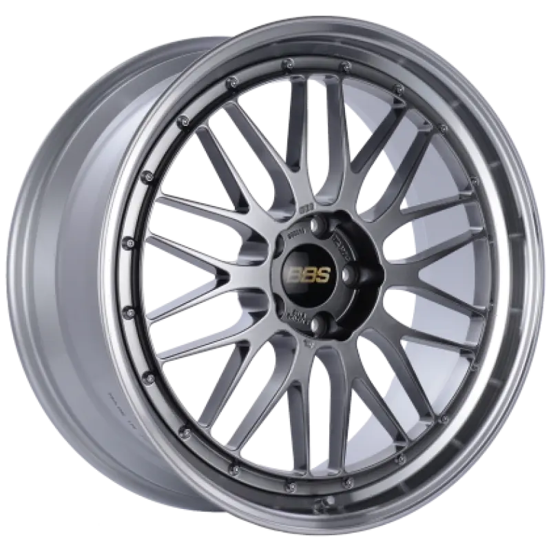 BBS LM 19x9.5 Diamond Black Center Diamond Cut Lip Wheel 5x112 ET38 82mm PFS/Clip Required