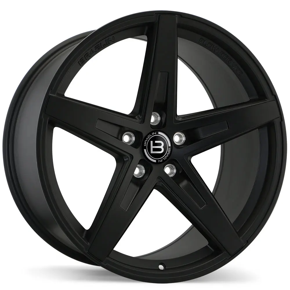 BR08 20x10.0 5x108mm +35 Offset 57.1mm Hub Center Bore MBK Wheel Braelin
