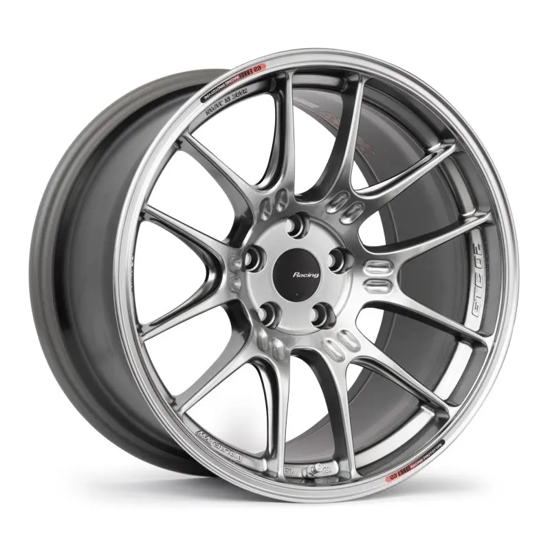 Enkei GTC02 19x9 5x114.3 40mm Offset Hyper Silver Wheel