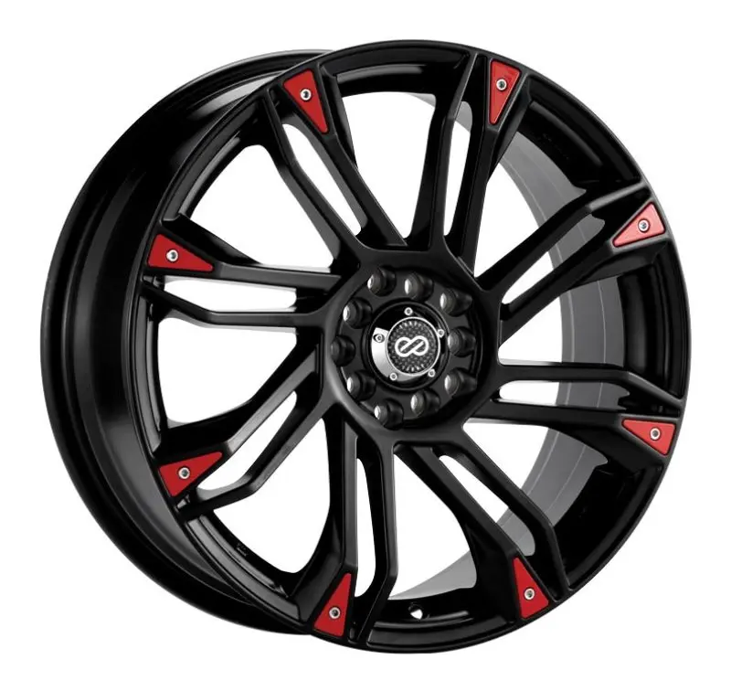 Enkei GW8 17x7 Matte Black Wheel 4x100/108 42mm Offset 72.6 Bore