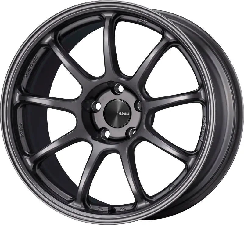 Enkei PF09 17x7 4x100 38mm Offset Dark Silver Wheel