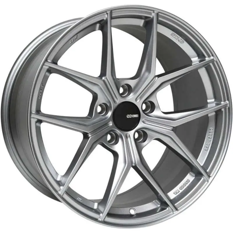 Enkei TSR-X 18x8 45mm Offset 5x100 Storm Gray Wheel