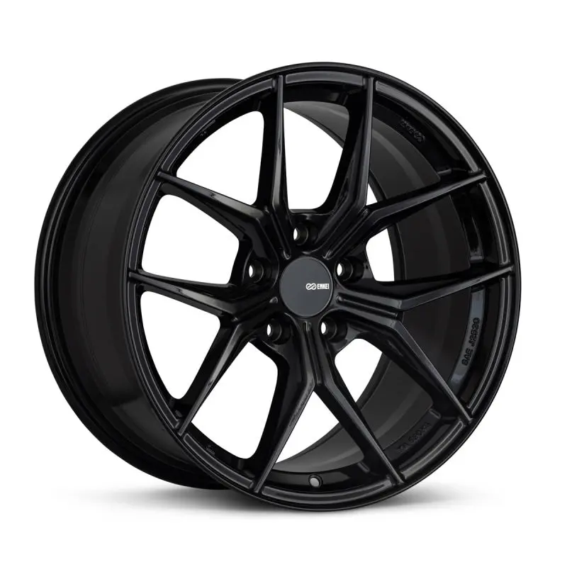 Enkei TSR-X 18x9.5 40mm Offset 5x120 Gloss Black Wheel