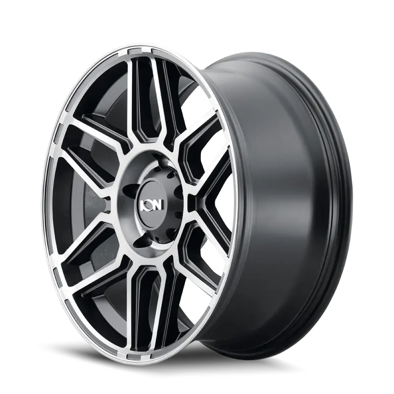 ION Type 146 17x9 Matte Black Machined Dart Tint Wheel 8x170 BP 0mm Offset 125.2mm Hub ION Wheels