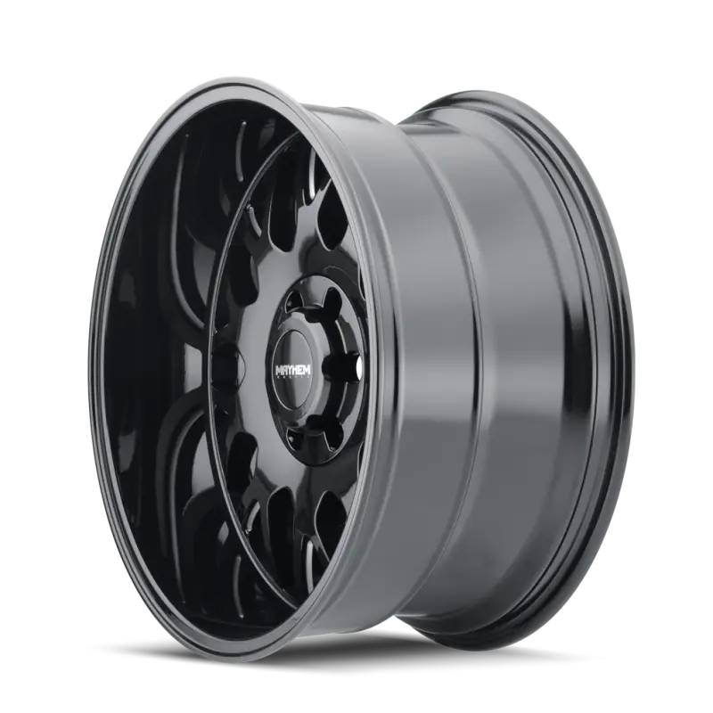 Mayhem 8110 Tripwire 20x9 Black w Milled Spokes Wheel 8x170 BP 0mm Offset 130.8mm Hub