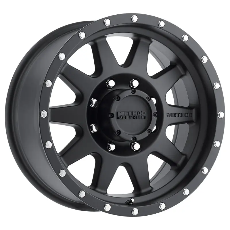 Method MR301 Standard 18x9 +18mm Offset 8x180 Matte Black Wheel Method Wheels