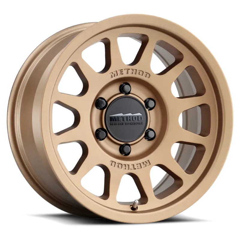 Method MR703 17x8.5 Method Bronze Wheel 6x135 0mm Offset 87mm CB Method Wheels