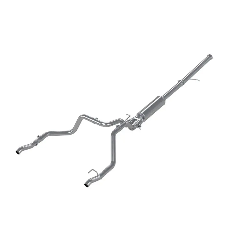 MBRP 19-Up Chevy Silverado 1500 6.2L 2.5in Catback Dual Rear Exit Aluminized Exhaust