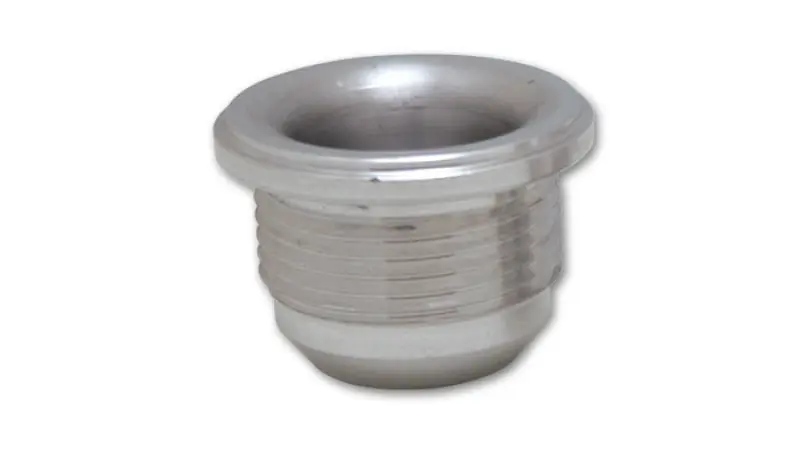 Vibrant -4 Male Weld Bung Aluminum Fuel Fitting 3/4in Flange OD