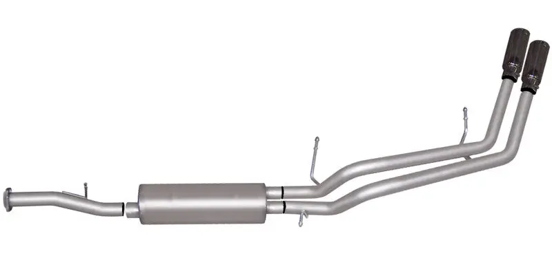Gibson 07-12 Chevrolet Avalanche LS 5.3L 2.25in Cat-Back Dual Sport Exhaust Aluminized