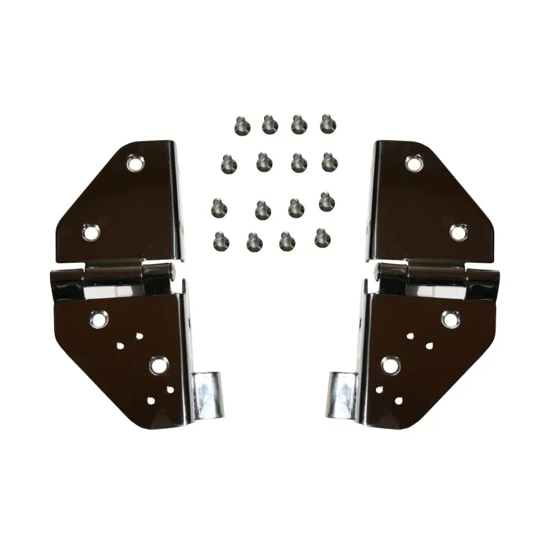 Rugged Ridge 76-95 Jeep CJ Wrangler Stainless Steel Windshield Hinges