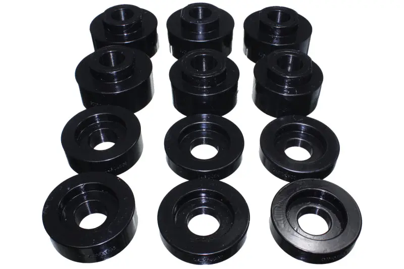 Energy Suspension 08-16 Ford F-250 F-350 F-450 F-550 Super Duty STD Super Cab Black Body Mount Set