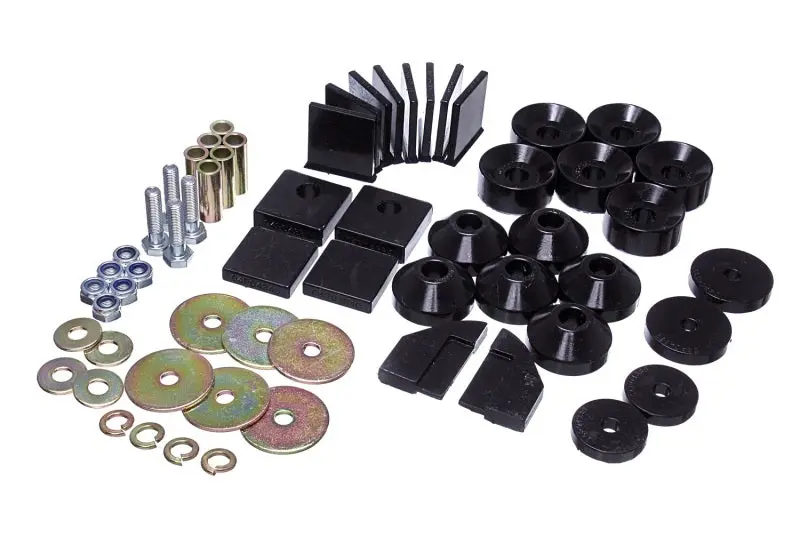 Energy Suspension 1986-1995 Suzuki Samurai Black Body Mount Set