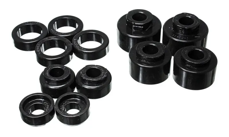 Energy Suspension 2005-07 Ford F-250/F-350 Super Duty Reg Cab Black Body Mount Set
