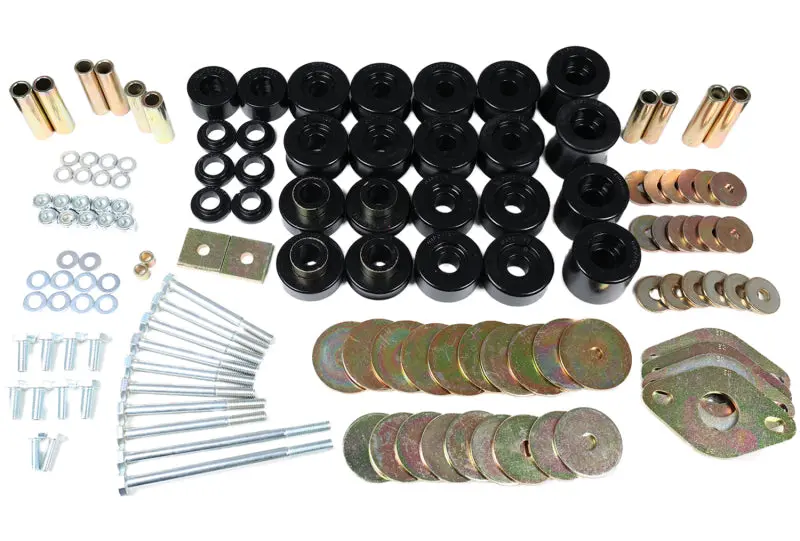 Energy Suspension 91-97 Toyota Land Cruiser FJ80 Body Mount Set Hardware Black