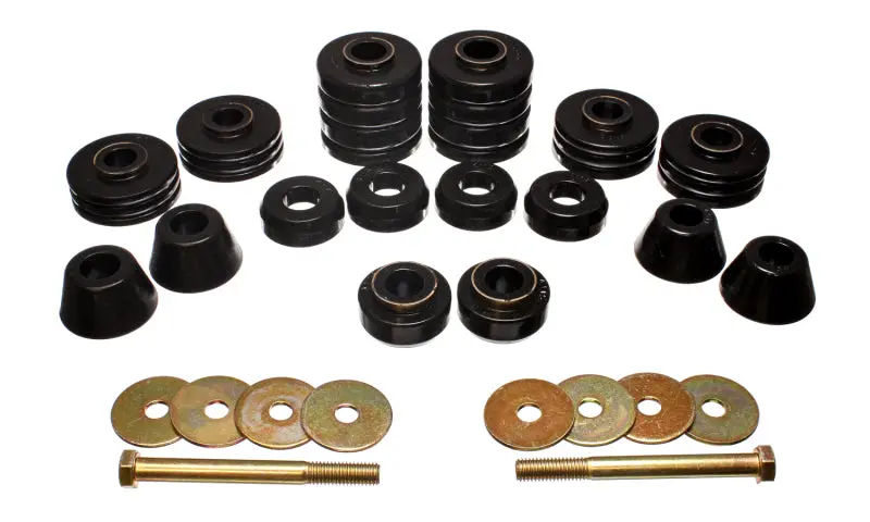 Energy Suspension Black Body Cab Mount Set 73-80 GM C K Series Trucks