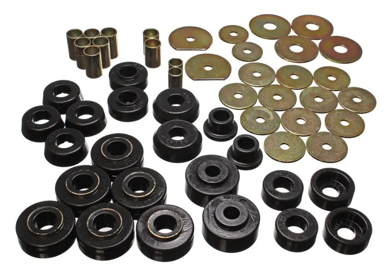 Energy Suspension Chevy Body Mounts - Black Superior Vehicle Support
