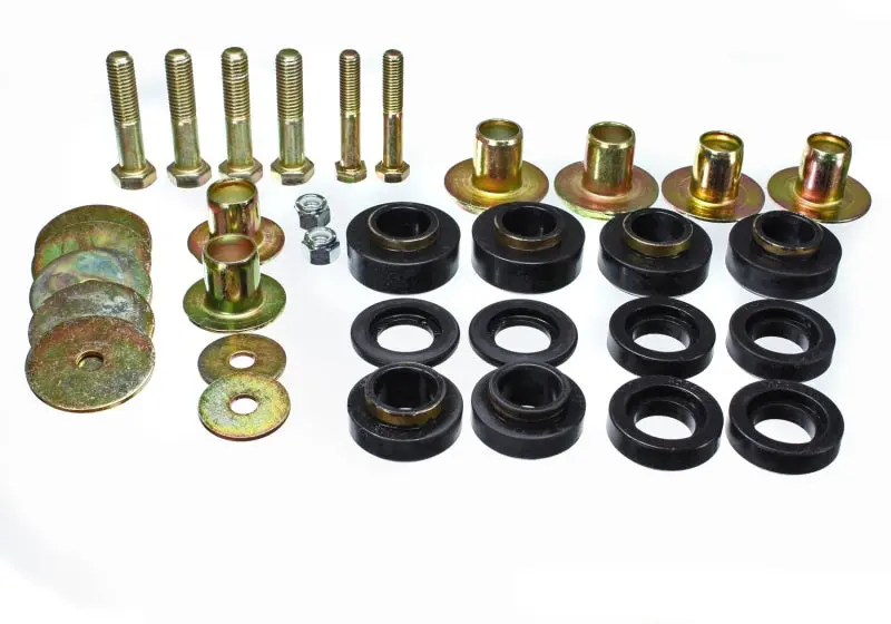 Energy Suspension Firebird Body Mount Set Black Improved Stability
