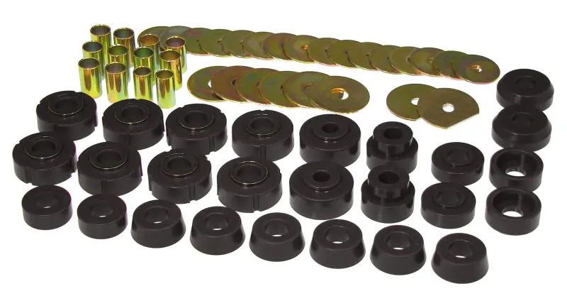 Prothane 65-70 Chevy Impala Convertible Black Body Mount Kit