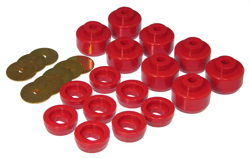 Prothane 99-07 Chevy Silverado Canadian Model Red Body Mounts