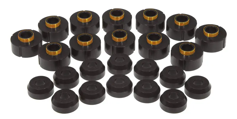 Prothane Black Body Mount Kit 63-91 Jeep Wagoneer SJ