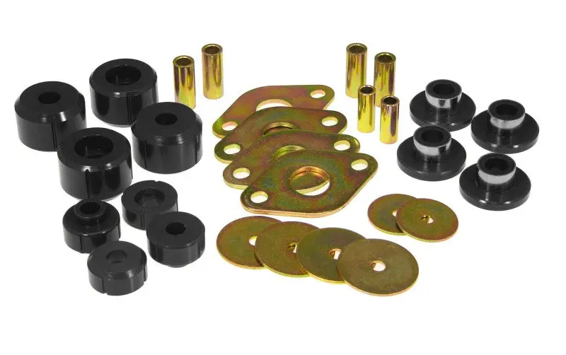 Prothane Black Body Mount Kit 95-00 Toyota Pickup 2WD/4WD