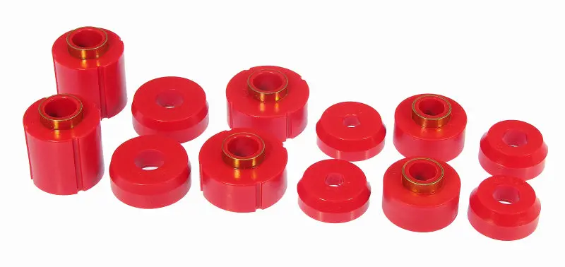 Prothane Red Body Mount Kit 83-97 Ford Ranger