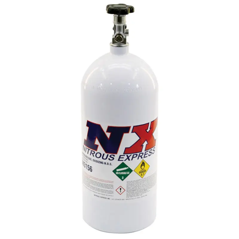 Nitrous Express 10lb Bottle Mainline Valve 6.89 Dia x 20.19 Tall Nitrous Systems