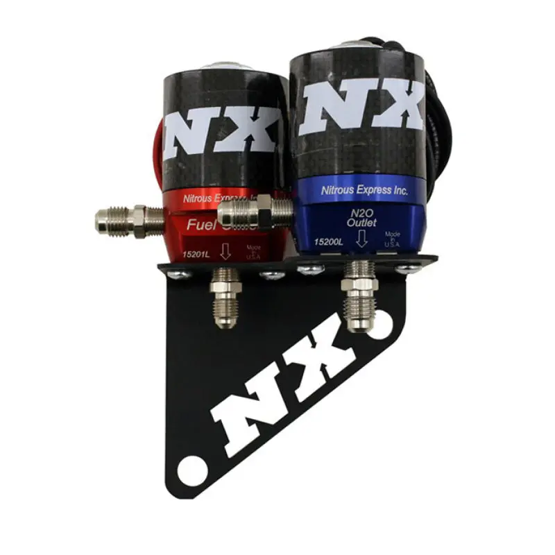 Nitrous Express GM LS Solenoid Bracket Passenger Side Head Performance Nitrous Systems