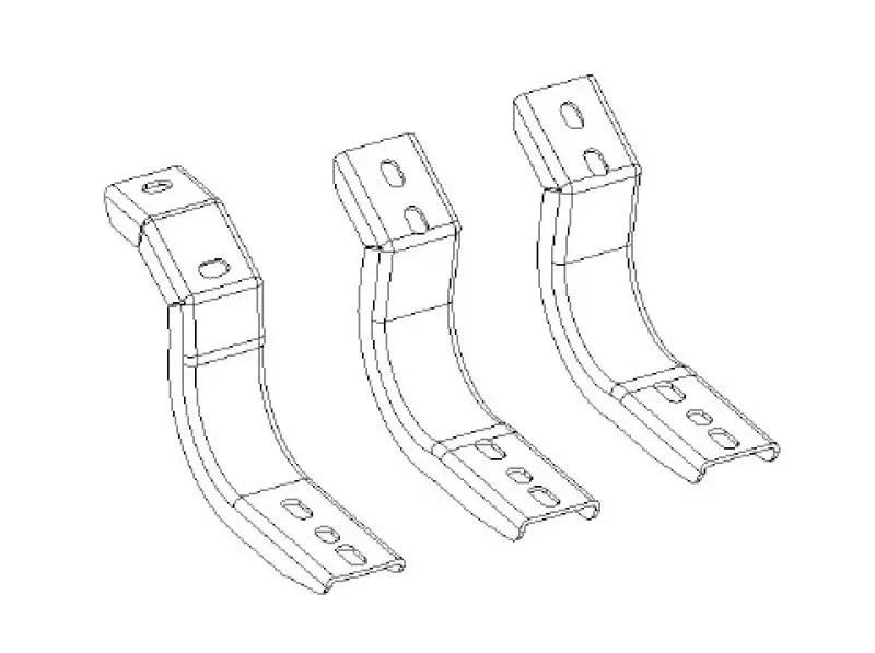Go Rhino 2024 Toyota Tacoma DC 4dr Brackets OE Xtreme Cab Length SideSteps Textured Black