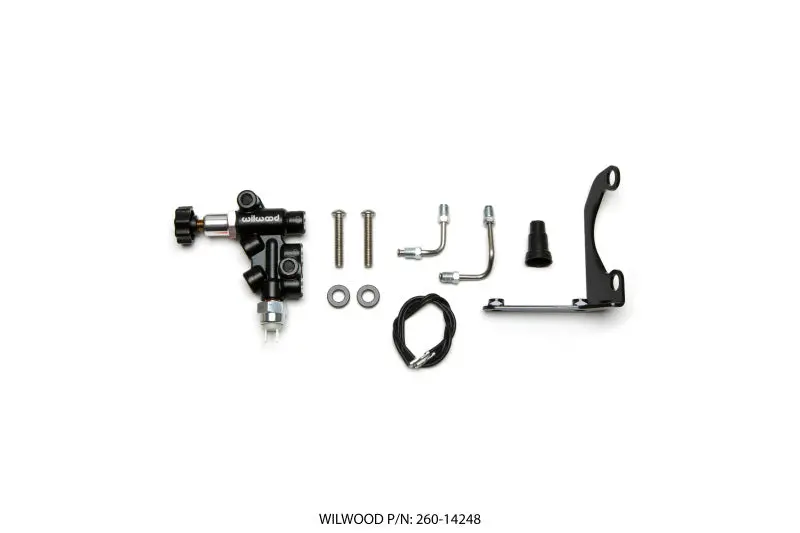Wilwood Tandem Remote Master Cylinder Mounting Bracket LH Kit Prop Valve