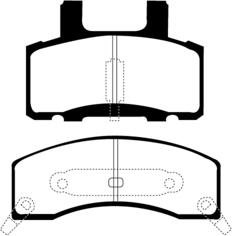 EBC Greenstuff Front Brake Pads 1990-1993 Chevrolet C20 8600 LB