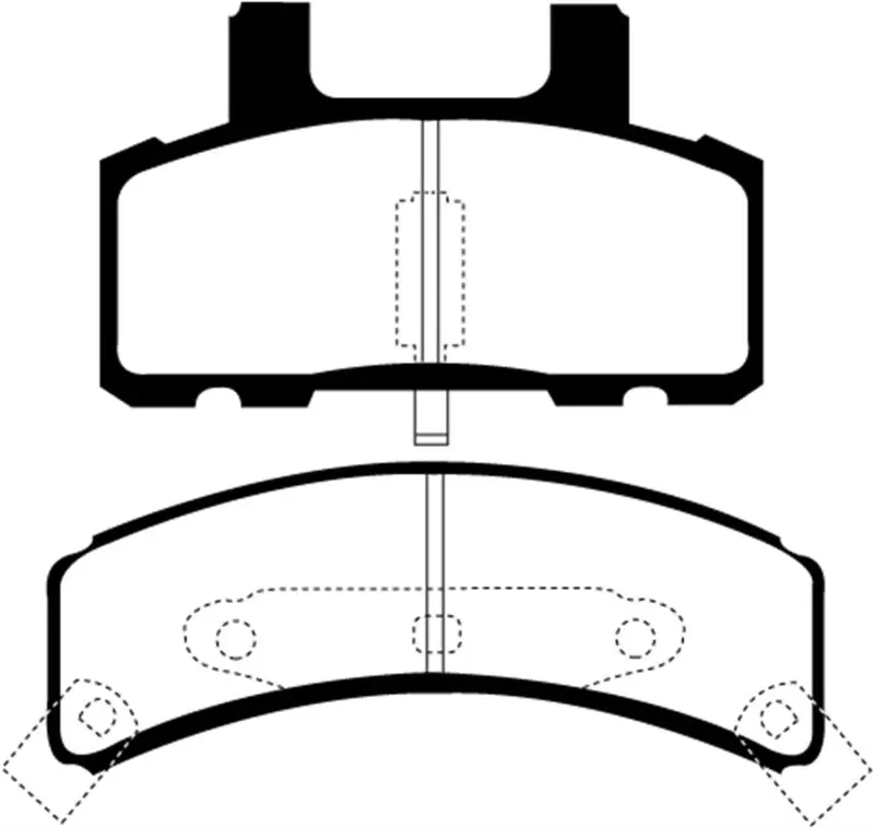 EBC Greenstuff Front Brake Pads 1999-2001 Cadillac Escalade 5.7L