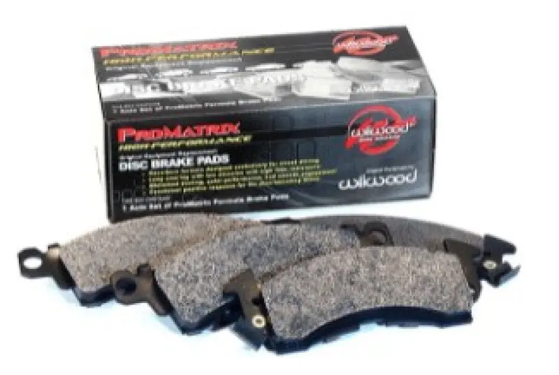 Wilwood Promatrix D898 Brake Pad Set Smooth and Quiet Operation Luxury Cars