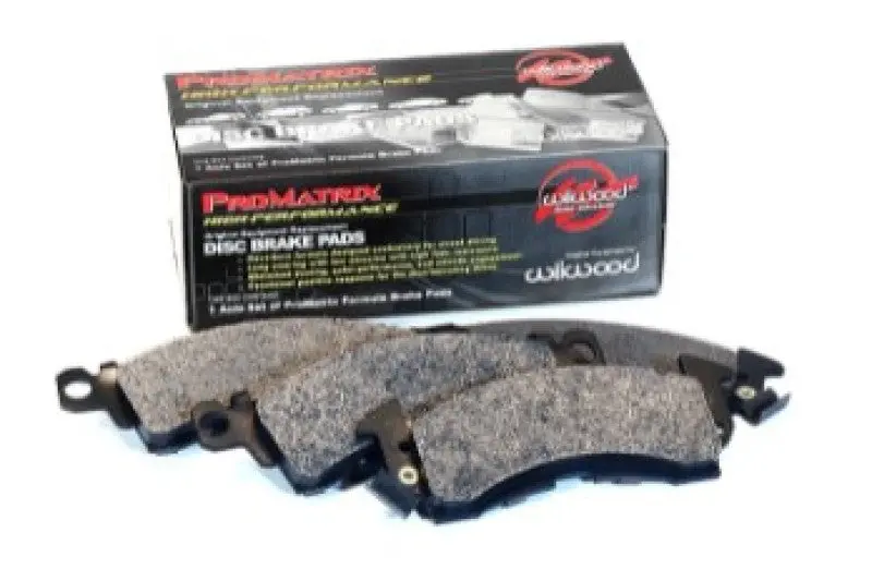 Wilwood Promatrix D906A Brake Pad Set Aggressive Bite Off-Road Vehicles