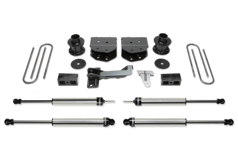 Fabtech 08-16 Ford F250/350/450 4WD 8 Lug 4in Budget System Dual Shocks