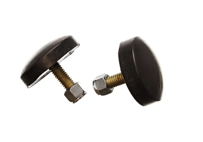 Energy Suspension Low Profile Black Bump Stop Set 11/16 inch Tall 2 inch Diameter 2 per Set