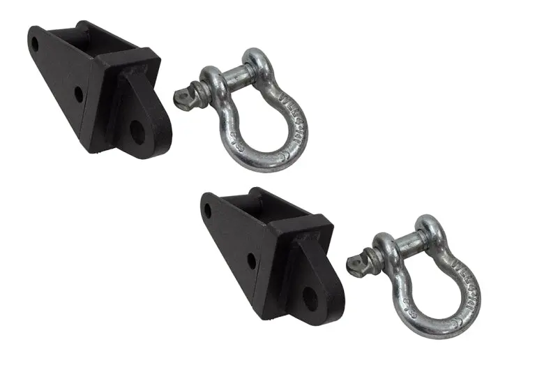 Fishbone Offroad 07-18 JK Wrangler Rubicon Unlimited Jeep JK Rear D-Ring Frame Mounts