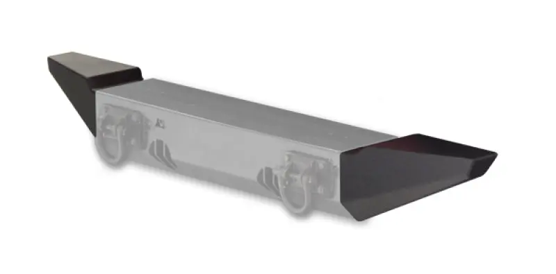 Rugged Ridge Standard Bumper Ends XHD 76-06 CJ and Wrangler Front Bumper