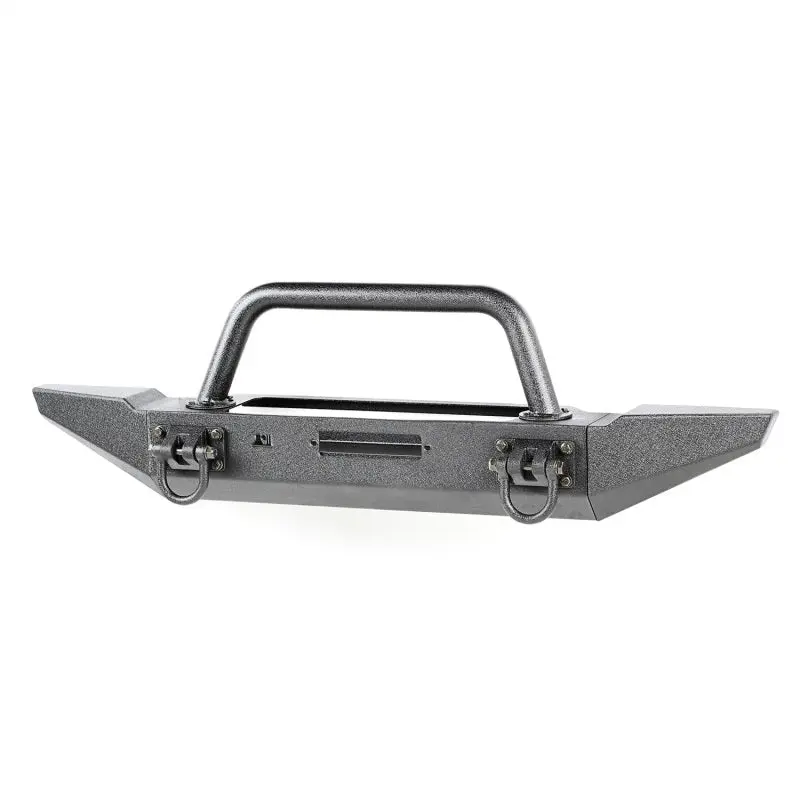 Rugged Ridge XHD Bumper Kit Overrider 76-06 CJ and Jeep Wrangler Front Bumper