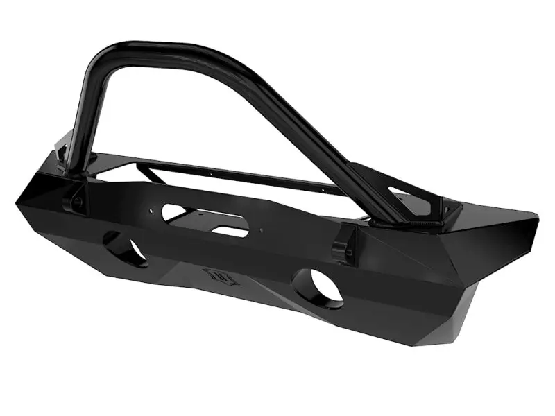 ICON 07-18 Jeep Wrangler JK Pro Series Front Bumper Winch Mount and Tabs